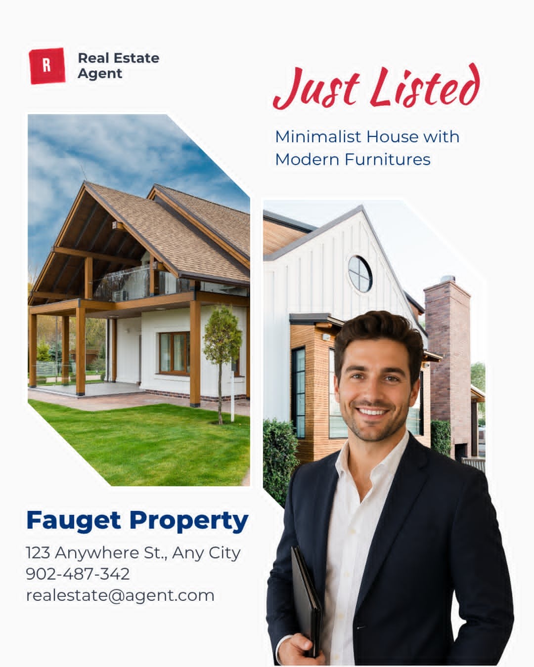Just Listed — minimalist house with modern furnitures, Fauget Property