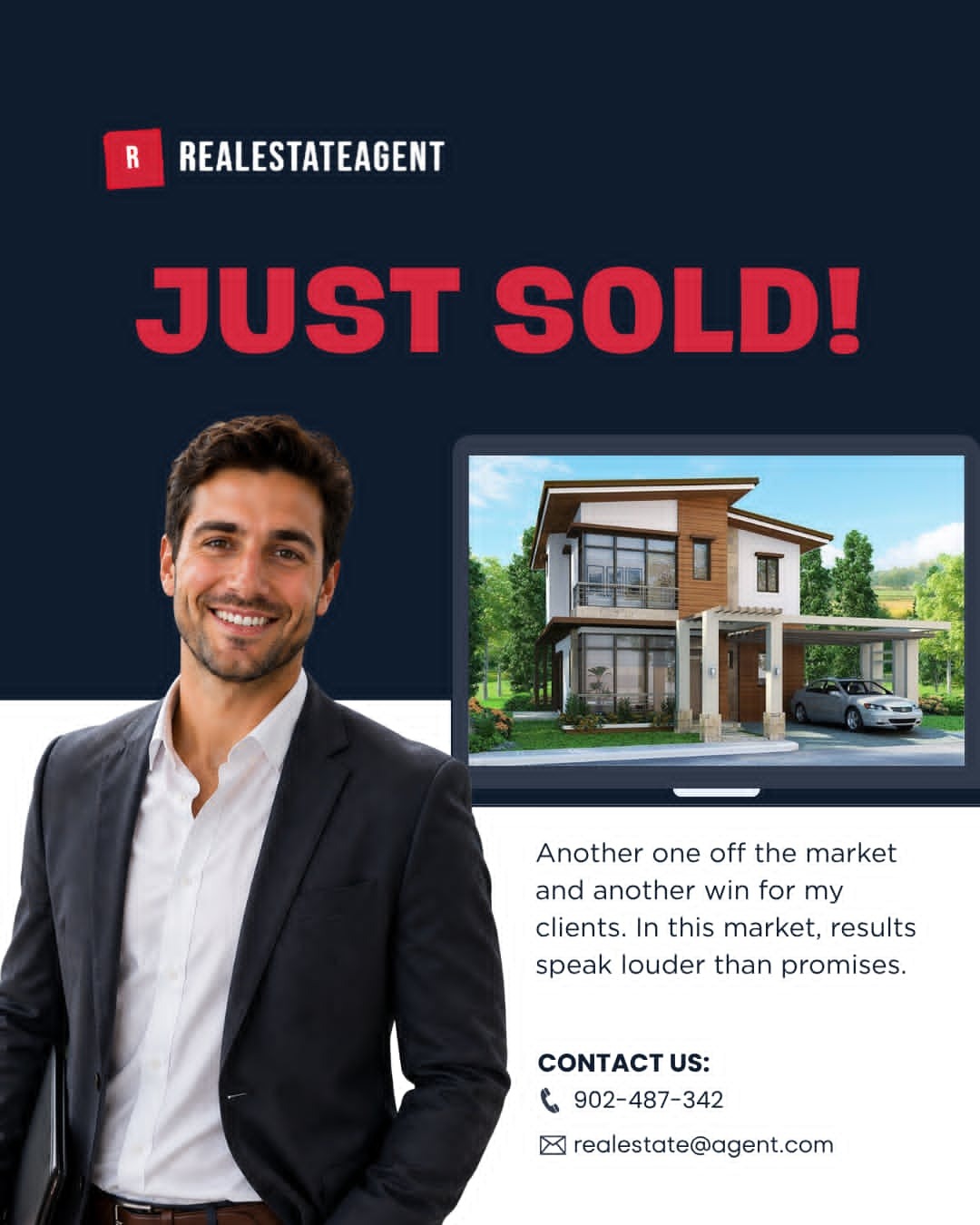 Just Sold — another one off the market, another win for my clients