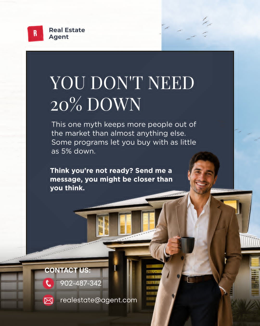 Myth busting — you don't need 20% down to buy a home